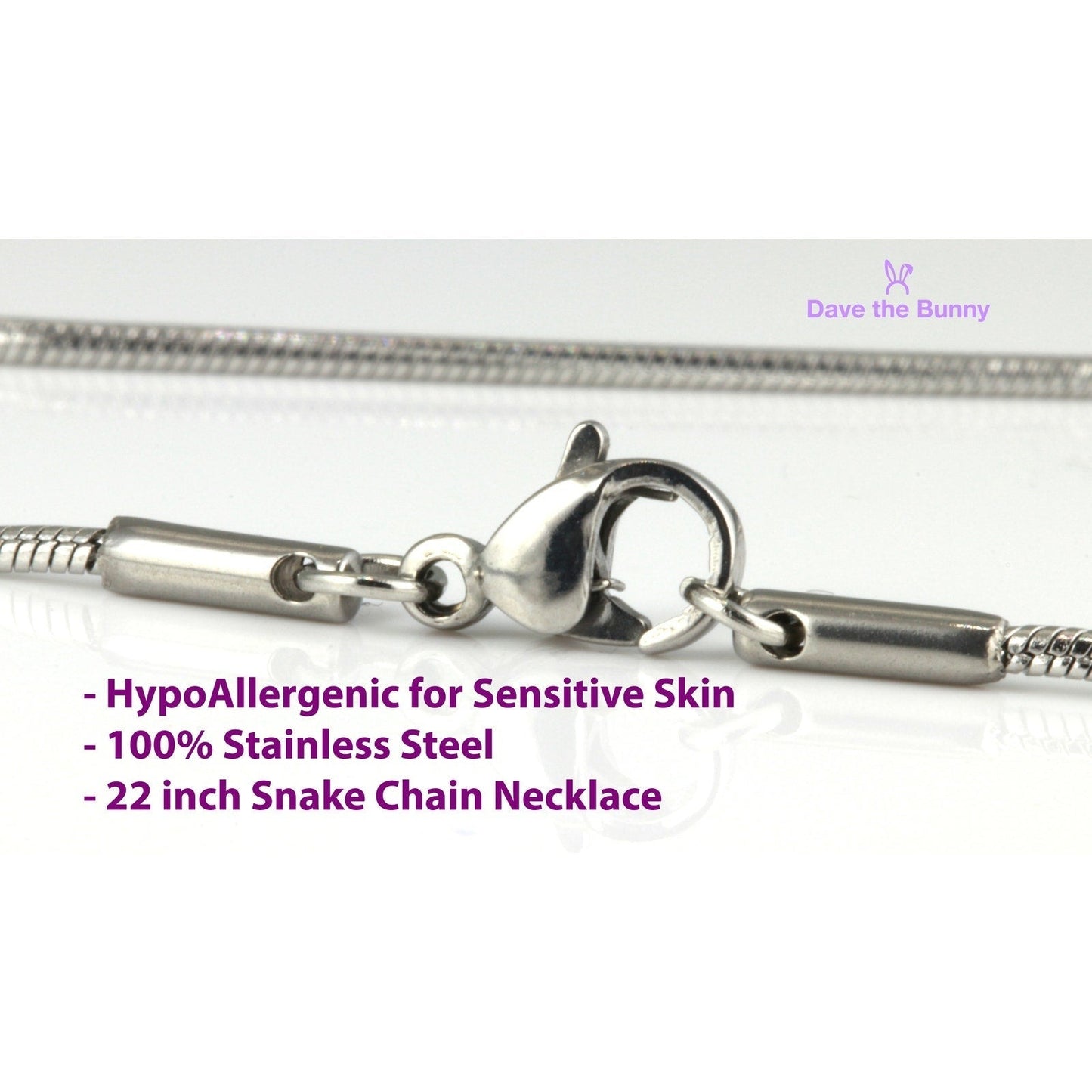 Nurse Hat on Heart Charm Snake Chain Necklace